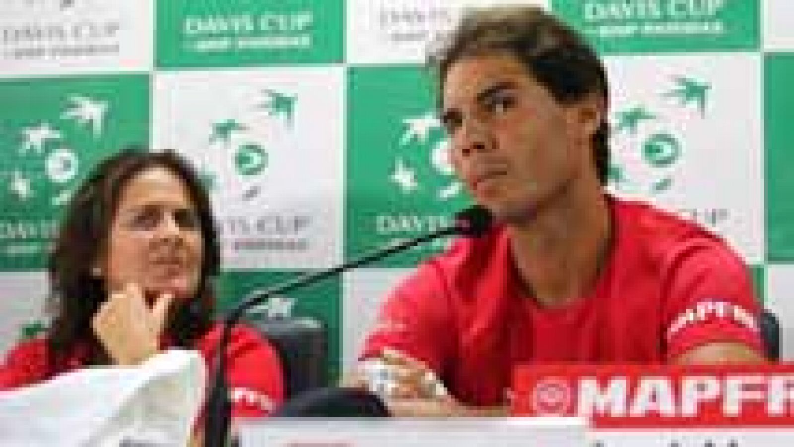 Telediario 1: Nadal: "Esta vez puedo estar con España y estoy feliz" | RTVE Play