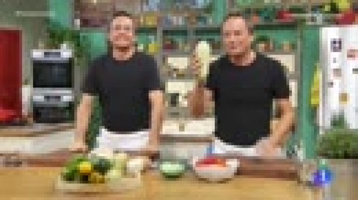 RTVE Cocina - Receta de pizza de calabacín y chorizo