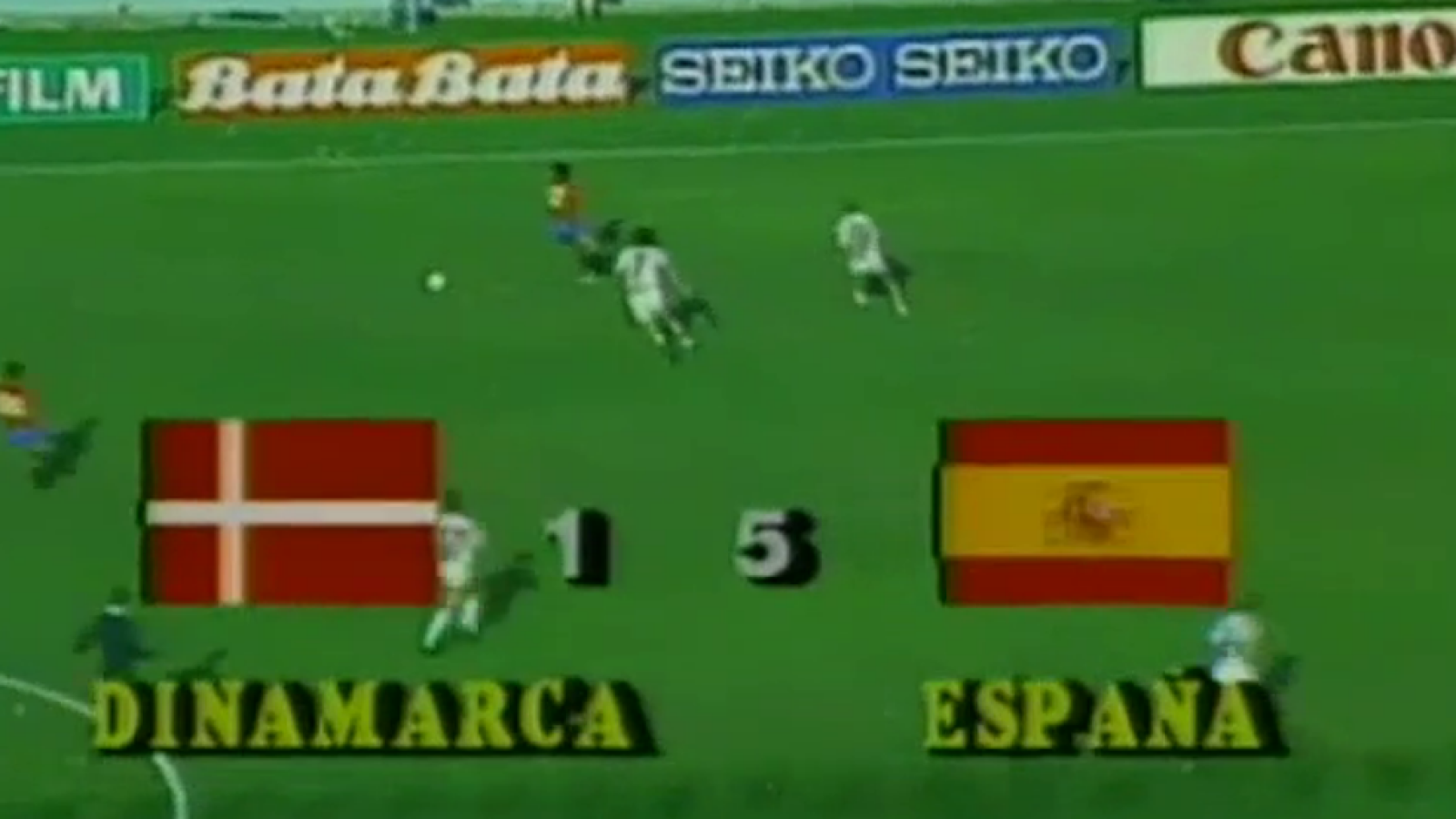 Deportes en el Archivo de RTVE El España 5 Dinamarca 1 de México '86