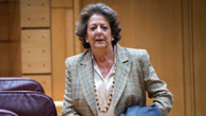 Rita Barberá pide la baja en el PP pero no abandona su acta de senadora
