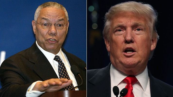 Telediario 1 - Colin Powell llama a Trump "desgracia nacional" y "paria internacional"