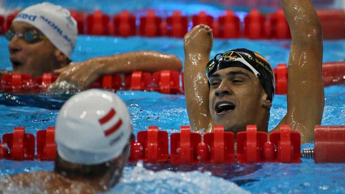 Óscar Salguero Galisteo se cuelga el oro en los 100 metros braza