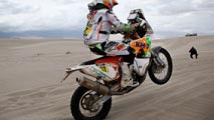 Telediario 1 - Laia Sanz gana otro Mundial y piensa en hacer el Dakar en coche
