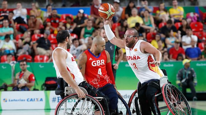 El baloncesto en silla español se mete en la final de Río