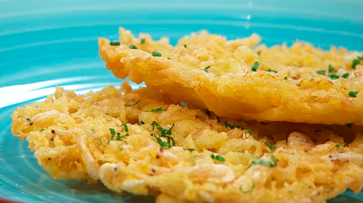RTVE Cocina - Receta de tortillita de camarones