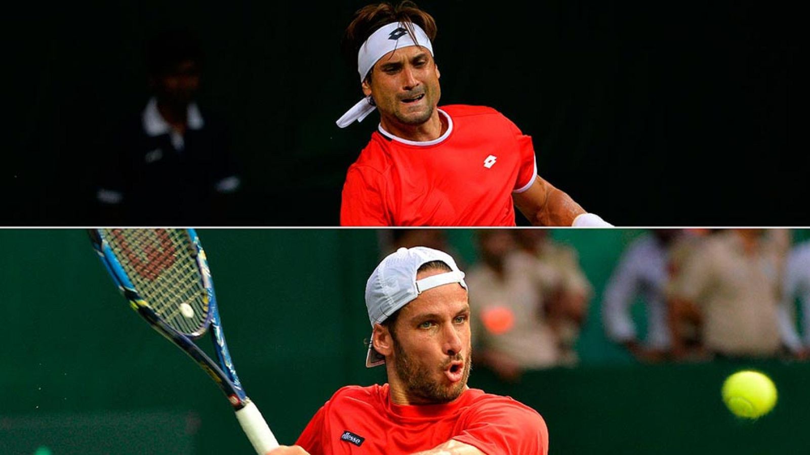 Ferrer logra el 2-0 para España ante el indio Saketh Myneni (6-1, 6-2, 6-1) | Ver
