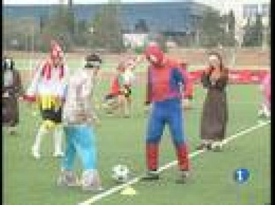 'Spiderman' juega en el Valencia