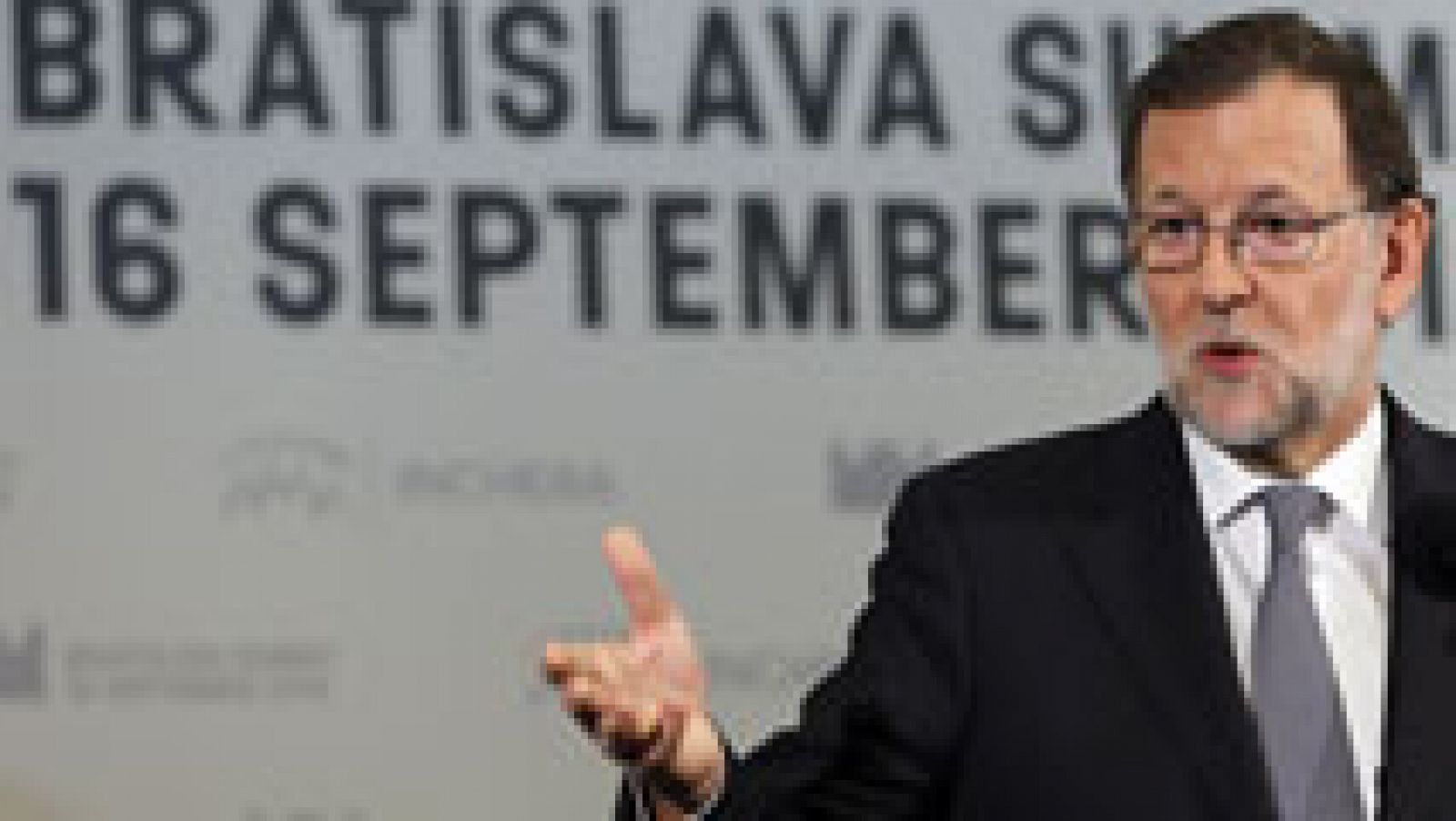 Rajoy asegura que en la UE están "sorprendidos" por el bloqueo político en España 