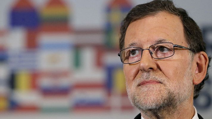 Telediario 1 - Rajoy, sobre Rita Barberá: "Ha abandonado el PP y no tengo ninguna autoridad sobre ella"