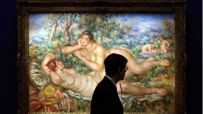 Telediario 1 - Renoir entre Mujeres, la interpretación de la figura femenina del pintor llega a Barcelona