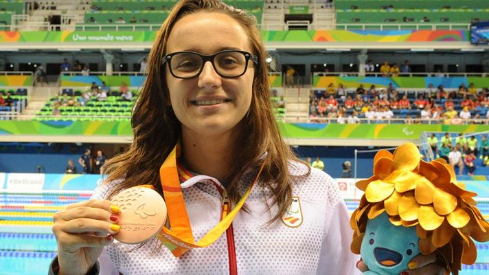 Juegos Paralímpicos Río 2016 - María Delgado se cuelga el bronce en 50m libre