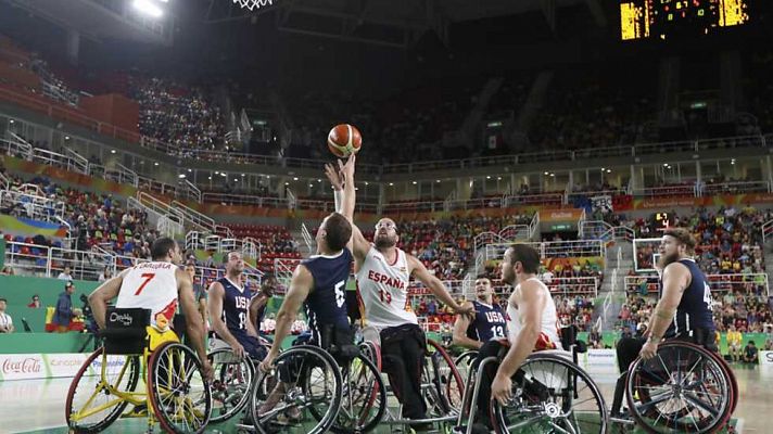 Baloncesto. Final: España-EEUU