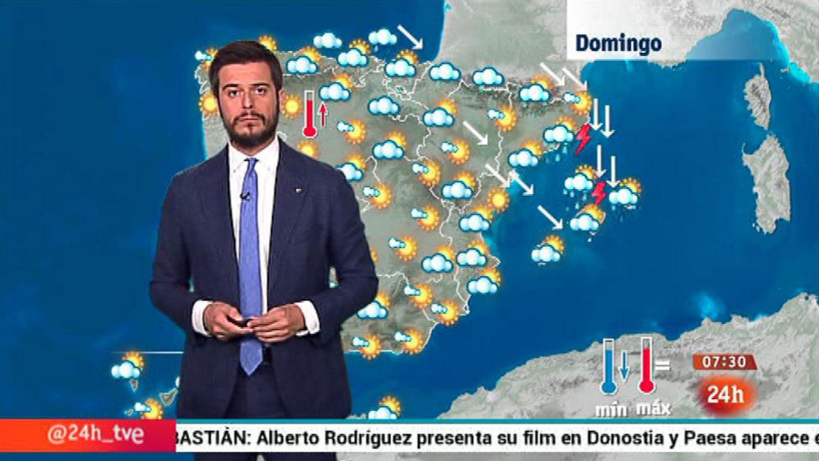 El cielo estará cubierto en el noreste y nevará en los Pirineos - El tiempo | Ver