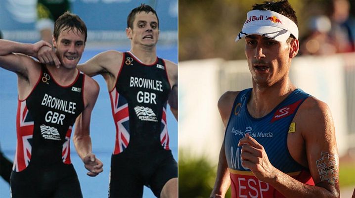 Informativo 24h - Mario Mola, campeón del mundo de triatlón ante el desfallecimiento de Jonathan Brownlee