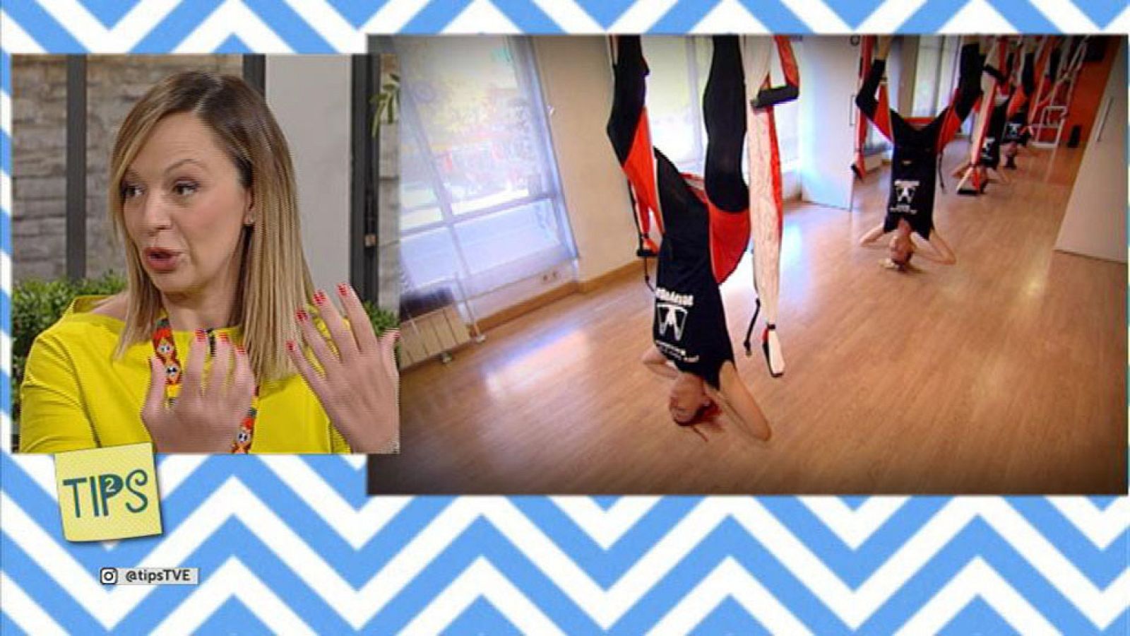 TIPS - Tendencias en deporte - El aeroyoga