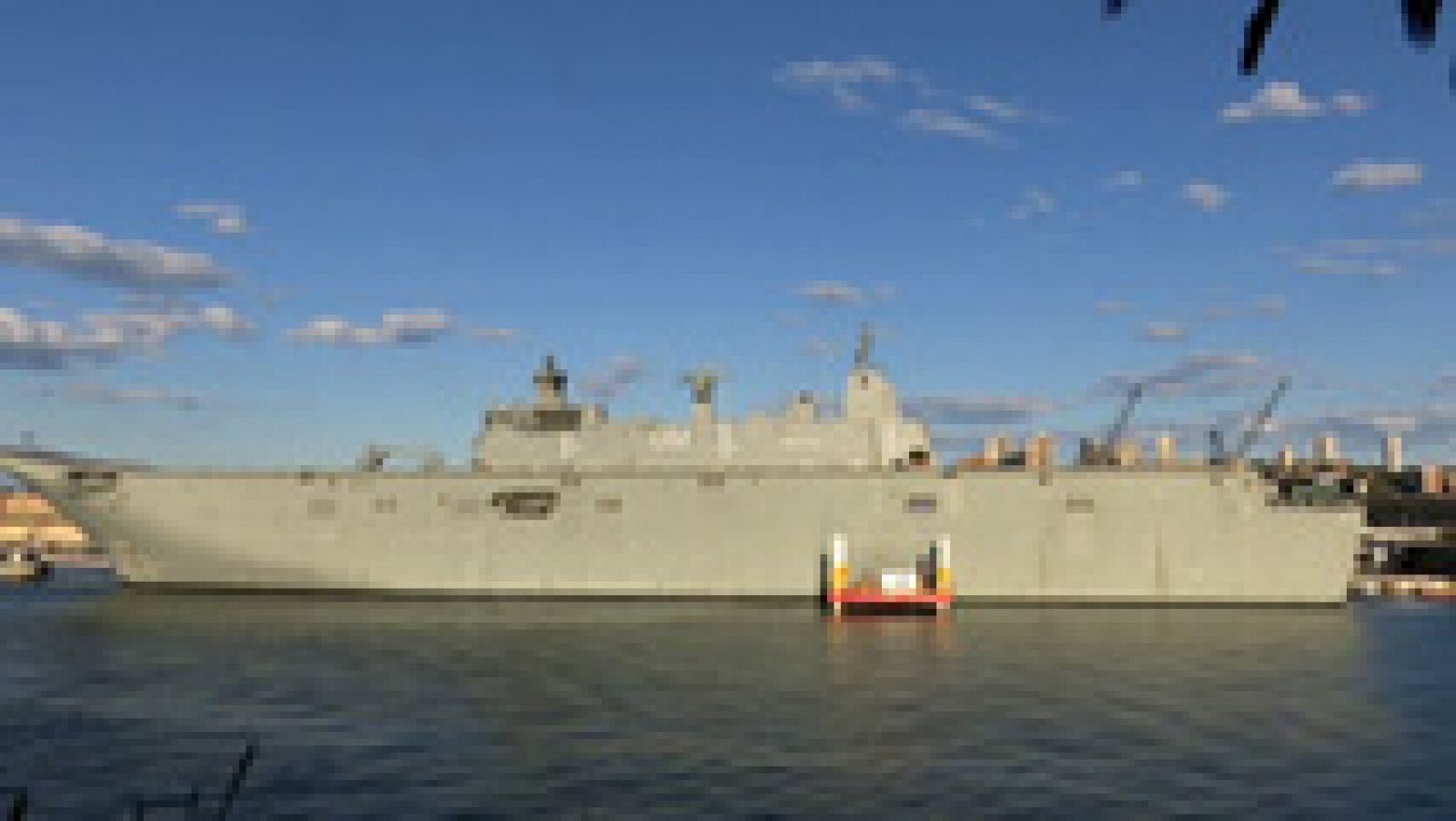 Telediario 1: Así son los buques anfibio que Navantia ha construido para la Marina australiana | RTVE Play