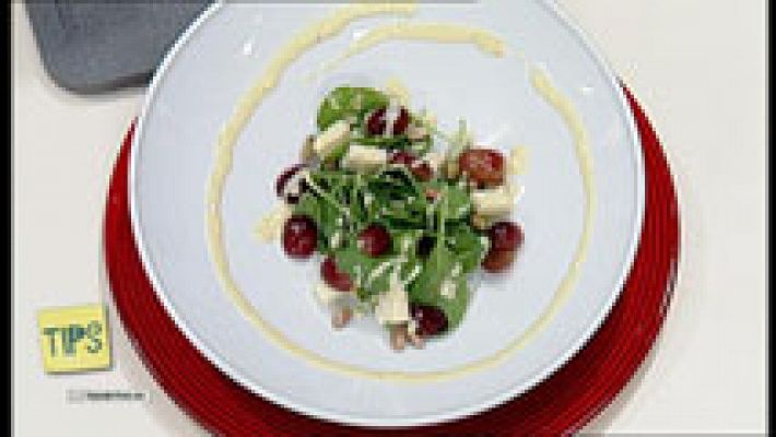 RTVE Cocina - Ensalada de espinacas con melocotón