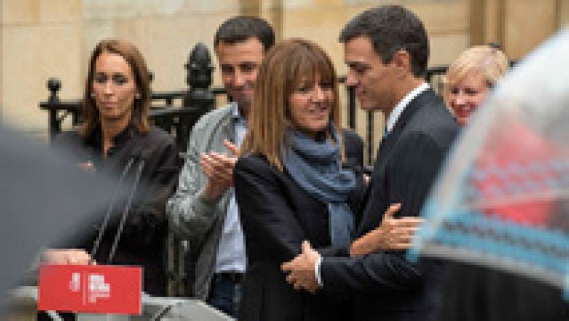 Pedro Snchez se compromete a "un mayor autogobierno" para el Pas Vasco
