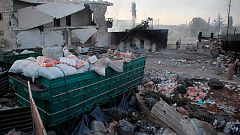 La ONU paraliza sus actividades humanitarias en Siria tras el bombardeo aéreo de un convoy humanitario que dejó una veintena de muertos