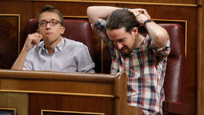 Iglesias y Errejón discrepan abiertamente sobre si Podemos debe "dar miedo"