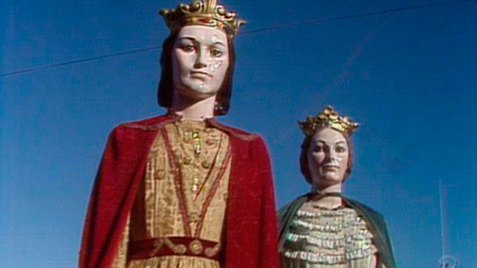 Arxiu TVE Catalunya - Ball de Gegants, diada de La Mercè del 1986