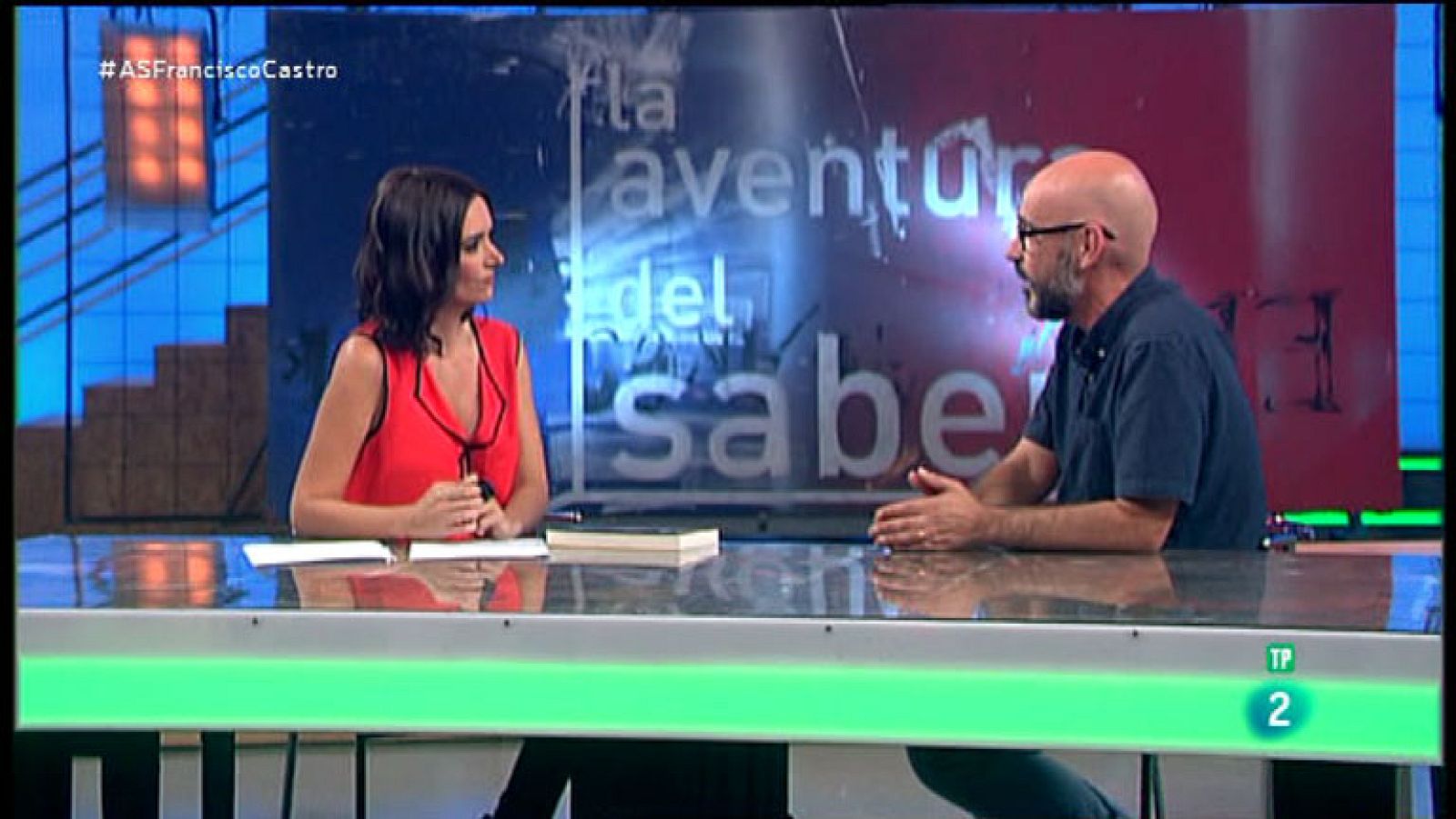 La Aventura del Saber. TVE. Francisco Castro, autor de la novela 'Tienes hasta las 10'