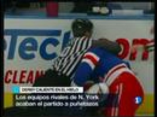 NHL: boxeo sobre hielo