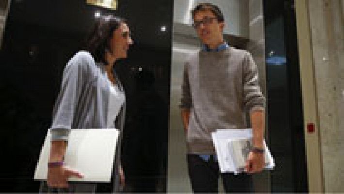 Telediario 1 - Podemos admite diferencias internas sobre cómo negociar con el PSOE