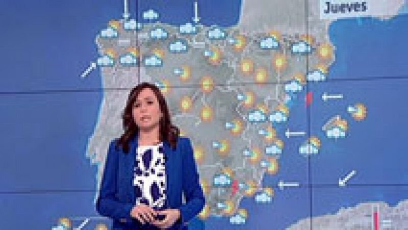 Lluvias en el Mediterráneo y suben las temperaturas en el Norte