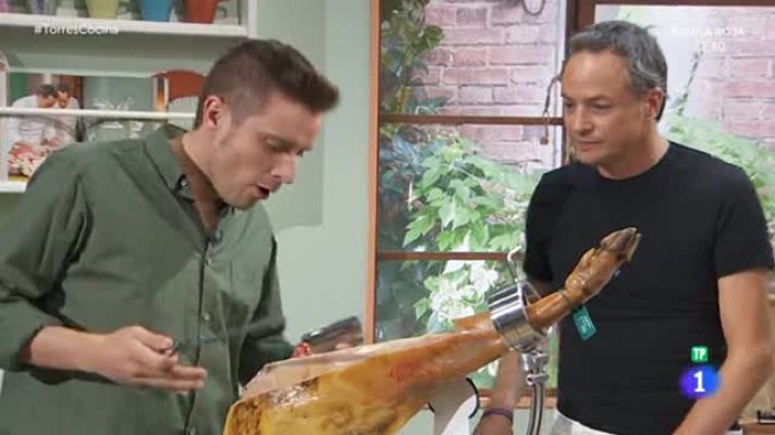 Torres en la cocina - Así es el corte de jamón perfecto