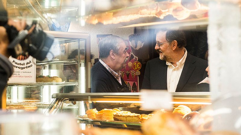 Rajoy afirma que intentar gobernar con 85 diputados, Podemos e independentistas es un disparate