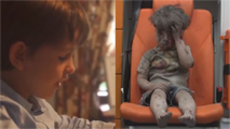 Un niño estadounidense escribe a Obama para que traiga al pequeño sirio Omran, herido en Alepo