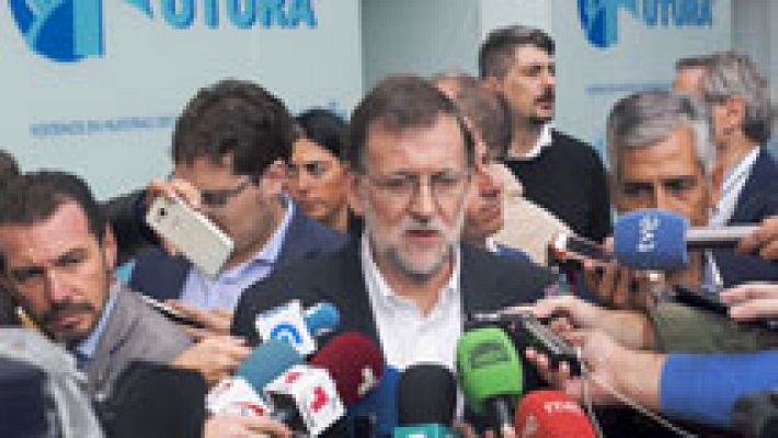 Rajoy: "Lo que quiere Sánchez no lo permite la razón ni voluntad de españoles"