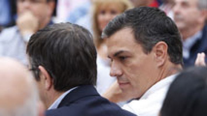Sánchez insiste en su 'no' a la investidura de Rajoy