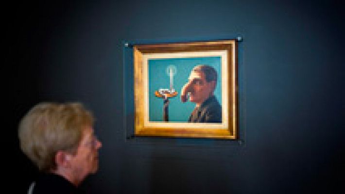 El Pompidou muestra la relación de Magritte con la filosofía
