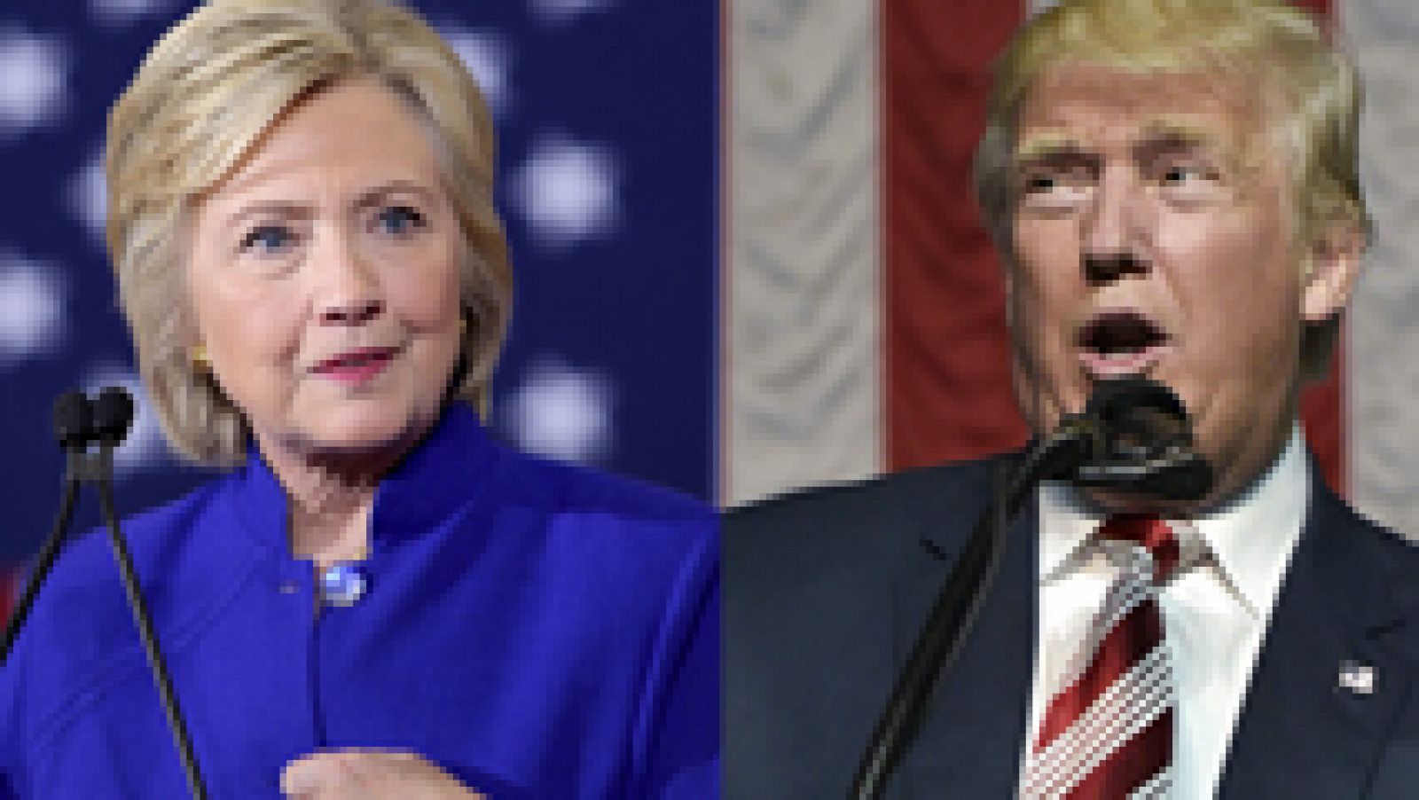 Informativo 24h: Clinton y Trump llegan casi empatados al primer debate del lunes | RTVE Play