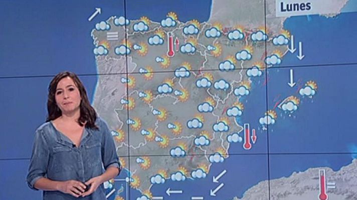 El tiempo - La semana arranca con tormentas en el área mediterránea