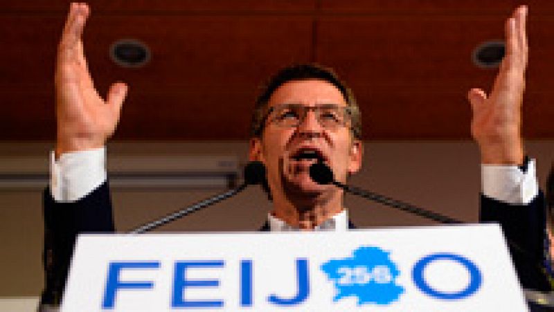 Elecciones gallegas: Tercera mayoría absoluta consecutiva para Feijóo