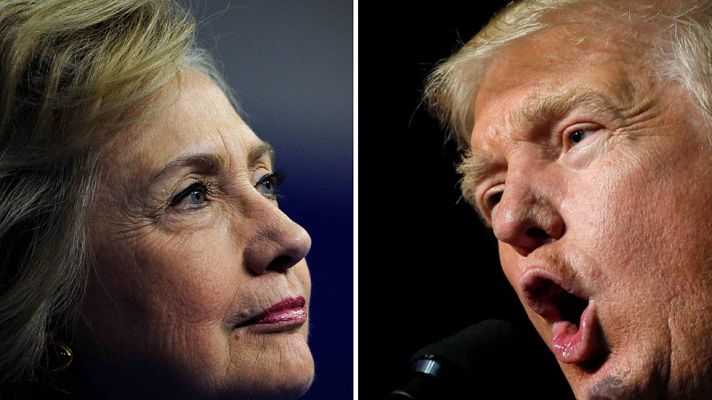 Telediario 1 - Hillary Clinton y Donald Trump se preparan para el primer debate