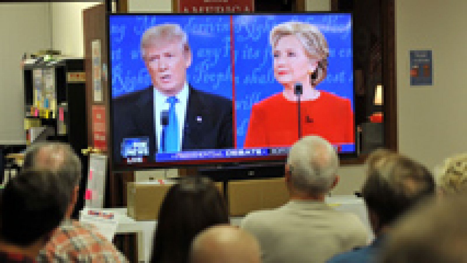 Informativo 24h: Una Clinton segura y un Trump defensivo vuelven a la campaña tras el debate | RTVE Play