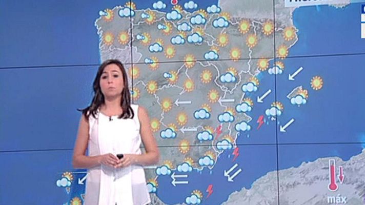 El tiempo - Avisos por fuertes lluvias en la Comunidad Valenciana y en Tarragona