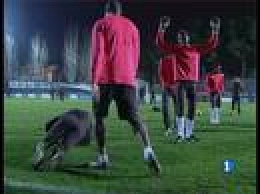  - Entreno para dar la bienvenida