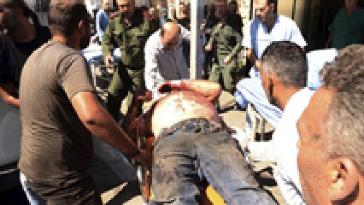 Telediario 1 - Indiscriminada ofensiva militar de Al Asad por el control de Alepo