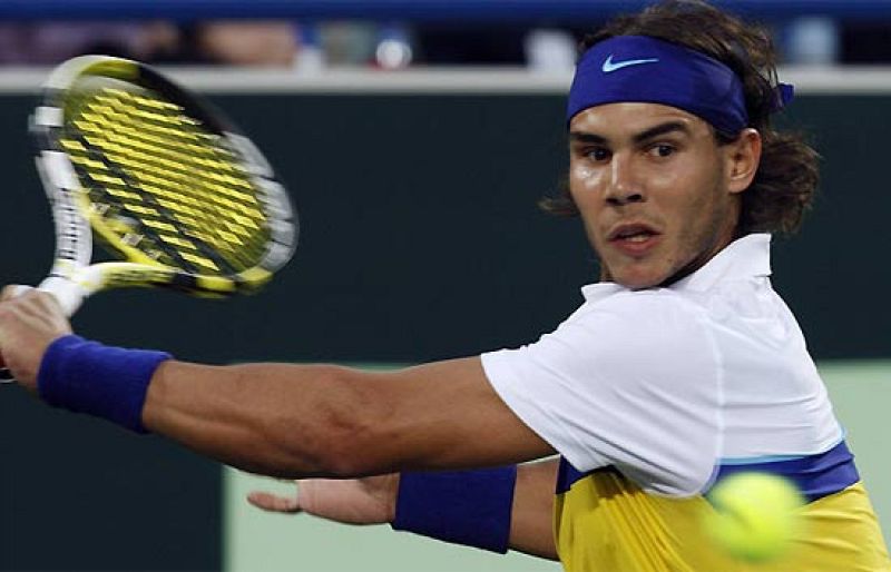 Nadal se ha impuesto a Navydenko por 6-2 y 6-3