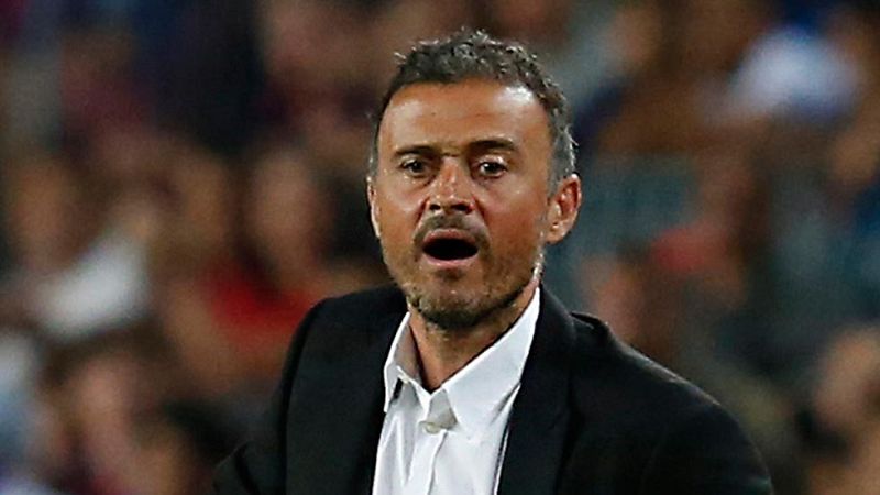 Luis Enrique: "Es una victoria que recompensa el esfuerzo"