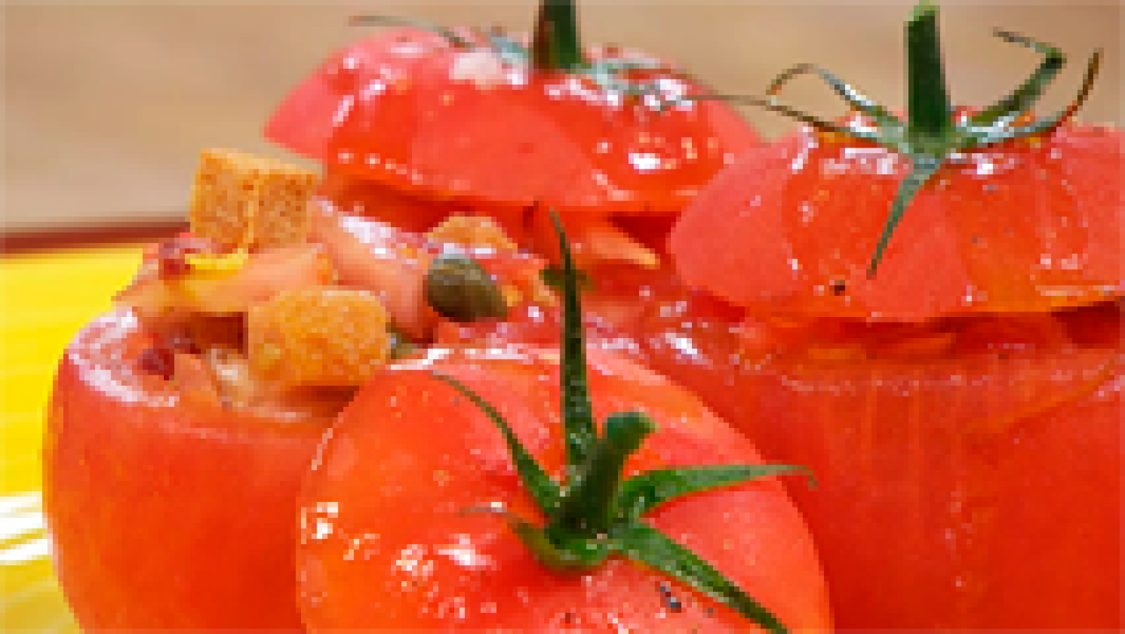 Torres en la cocina - Receta de Tomate relleno