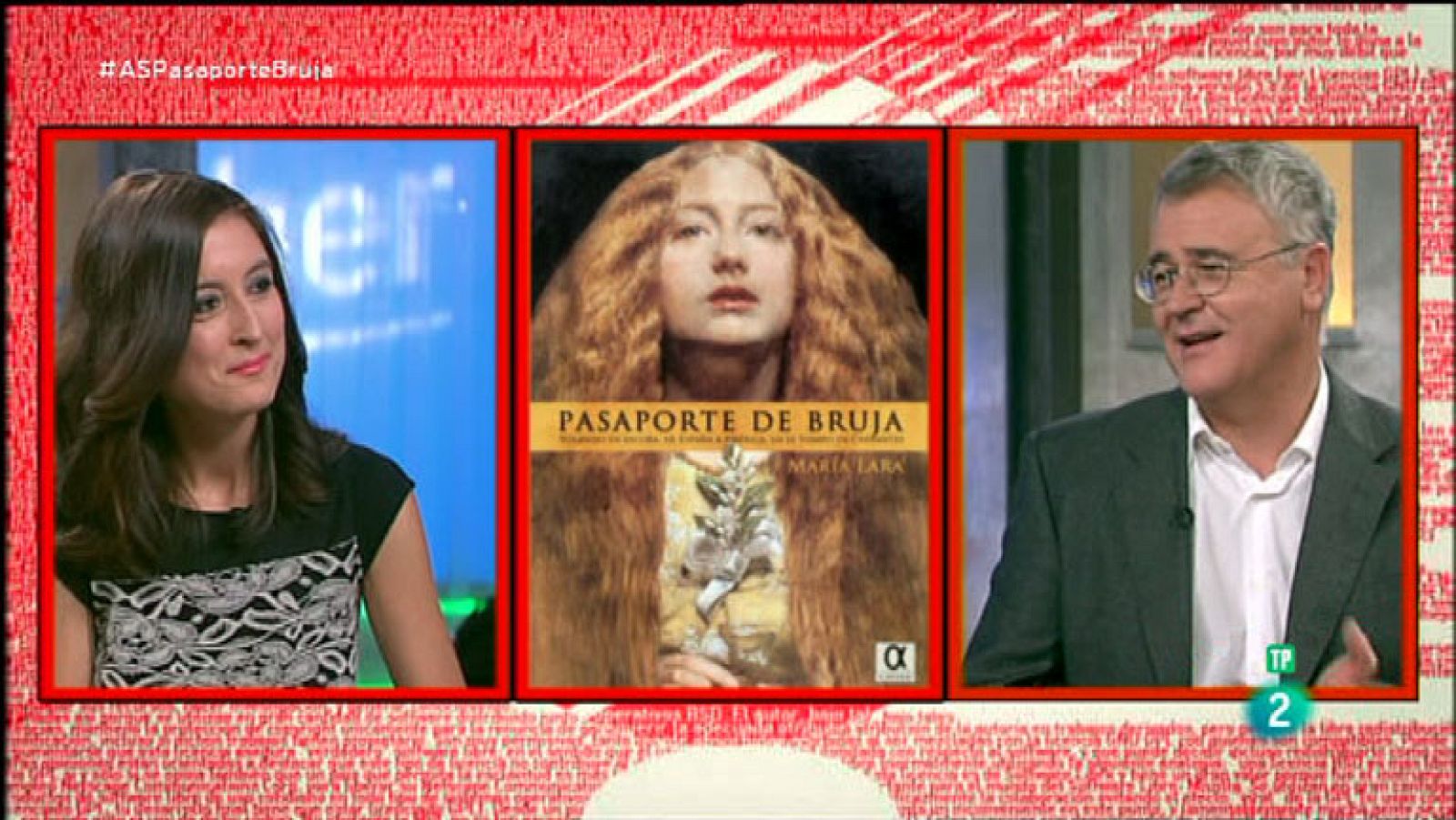 La Aventura del Saber. TVE. María Lara. 'Pasaporte de bruja'