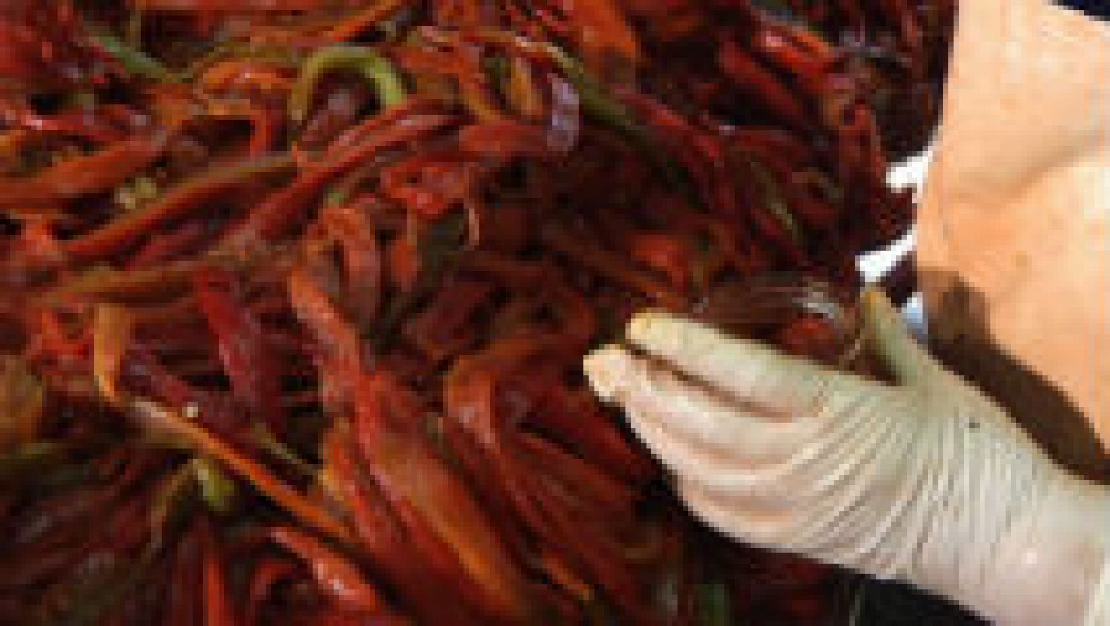 Estos pimientos ¡merecen una ola!