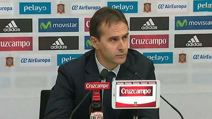 Fútbol - Rueda de prensa Julen Lopetegui, Seleccionador español