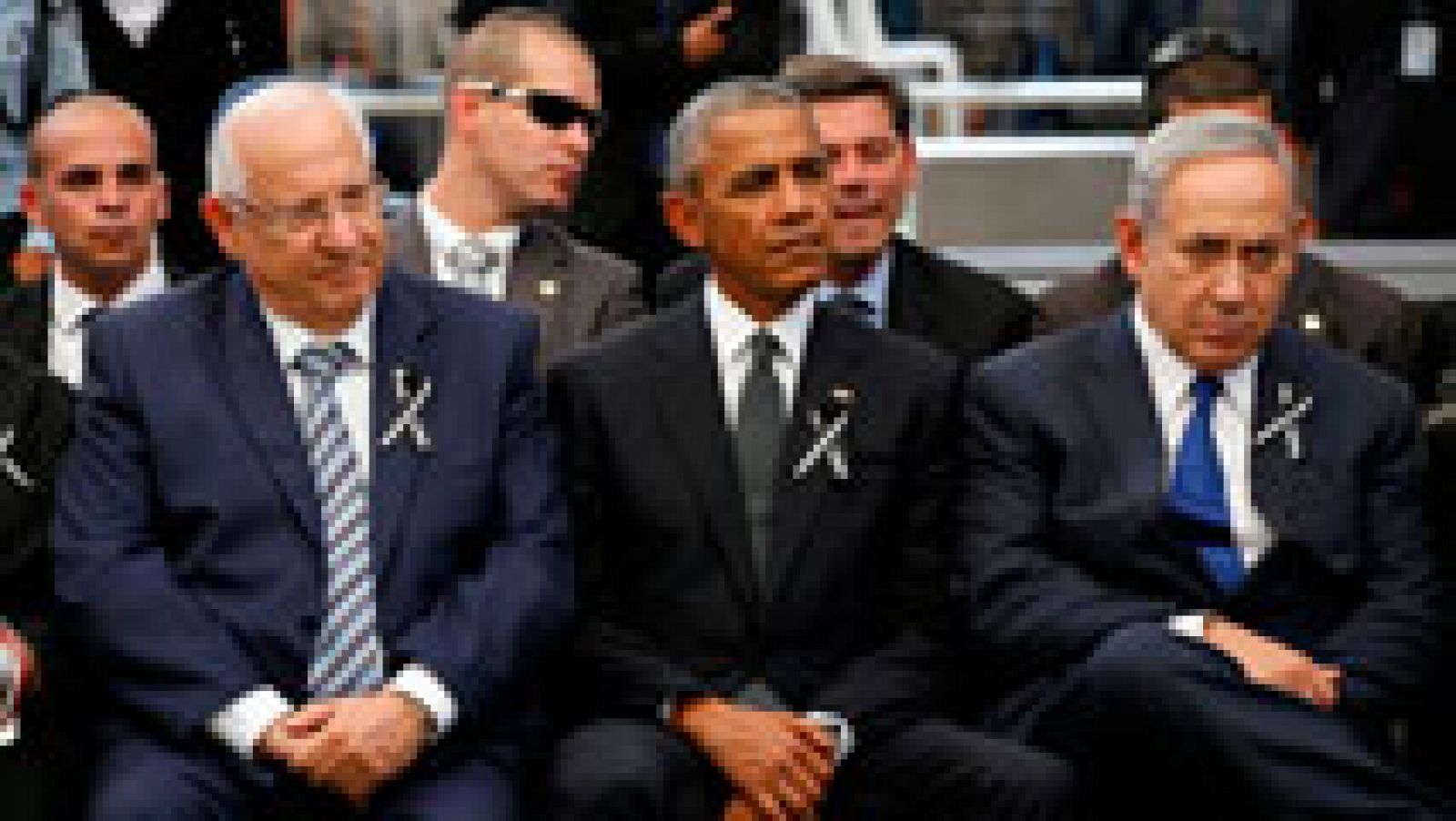 Telediario 1: Los líderes mundiales despiden a Simón Peres en un funeral blindado en Jerusalén | RTVE Play
